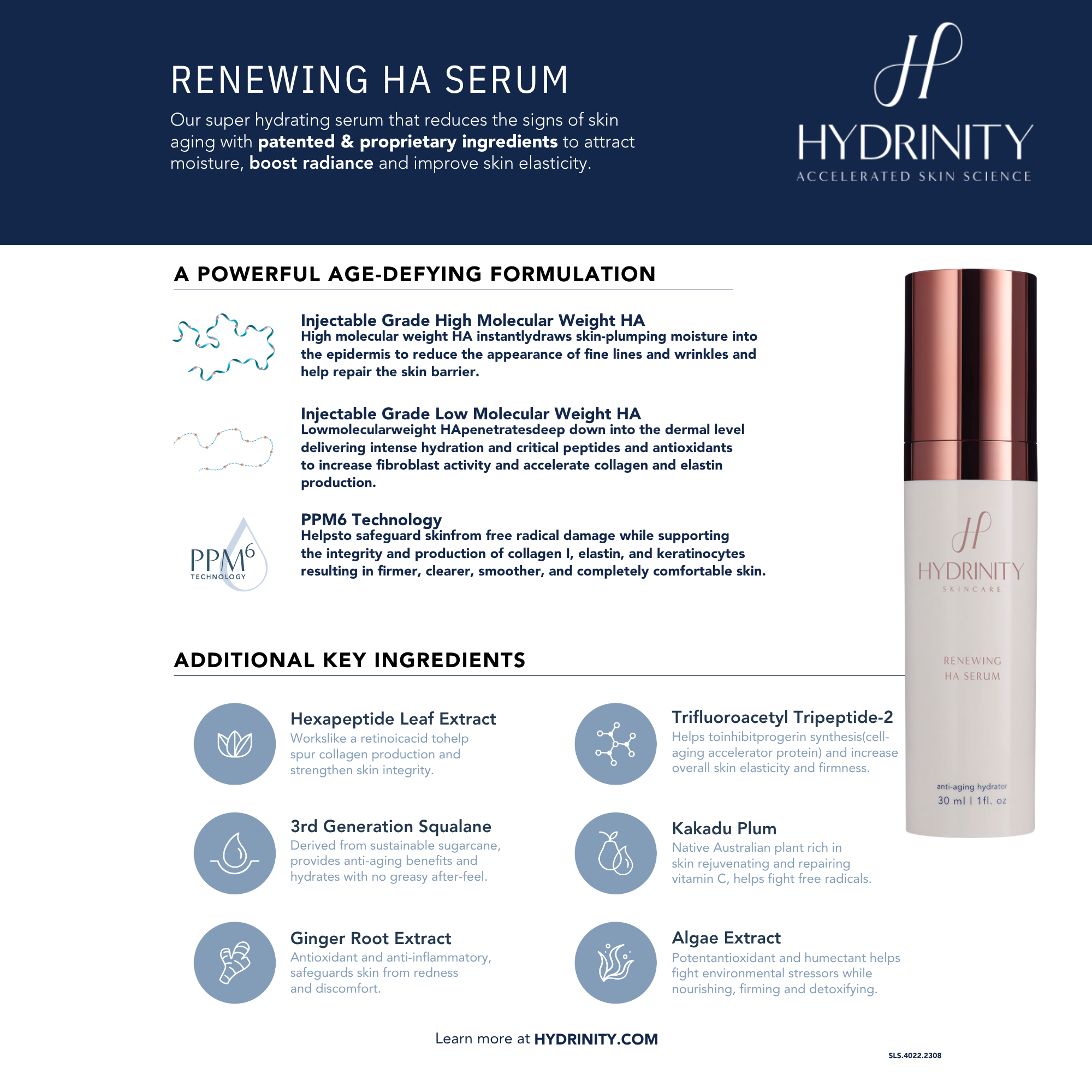 Renewing HA Serum - MariposaSkincare.com