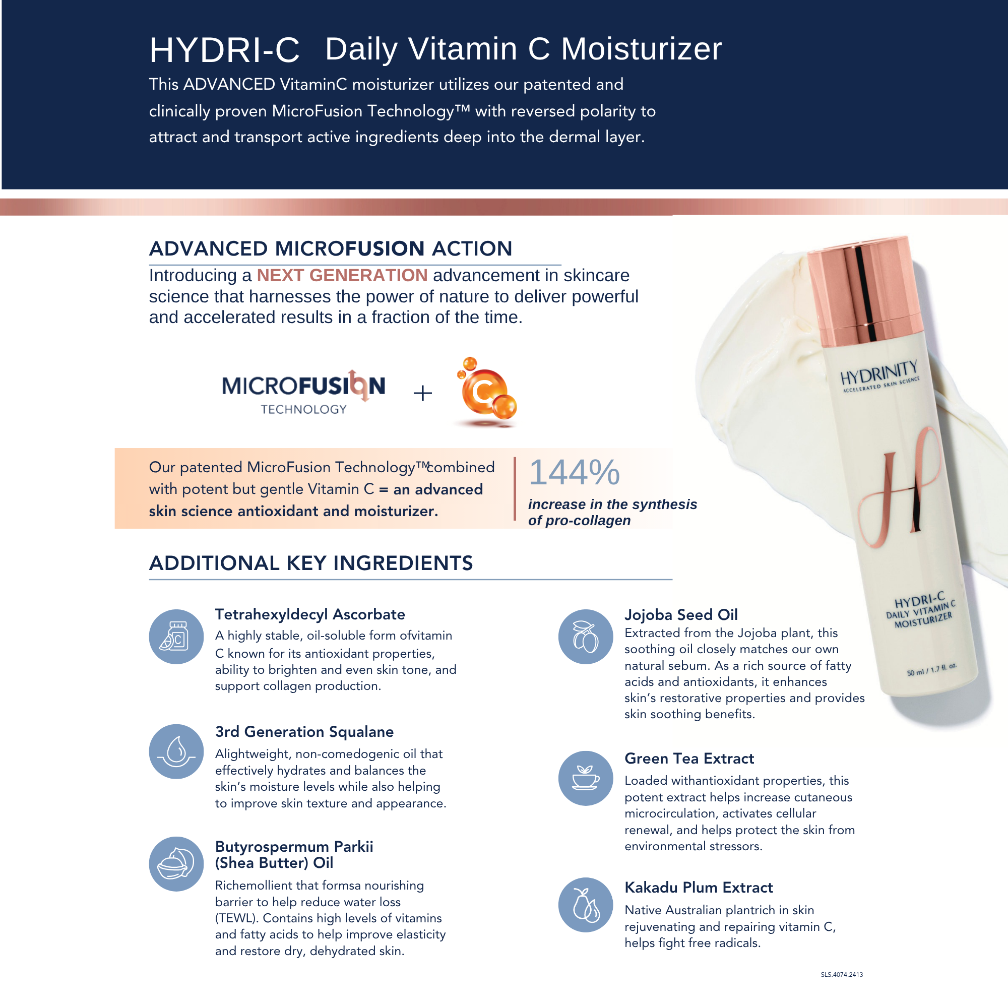 HYDRI-C Daily Vitamin C Moisturizer - MariposaSkincare.com