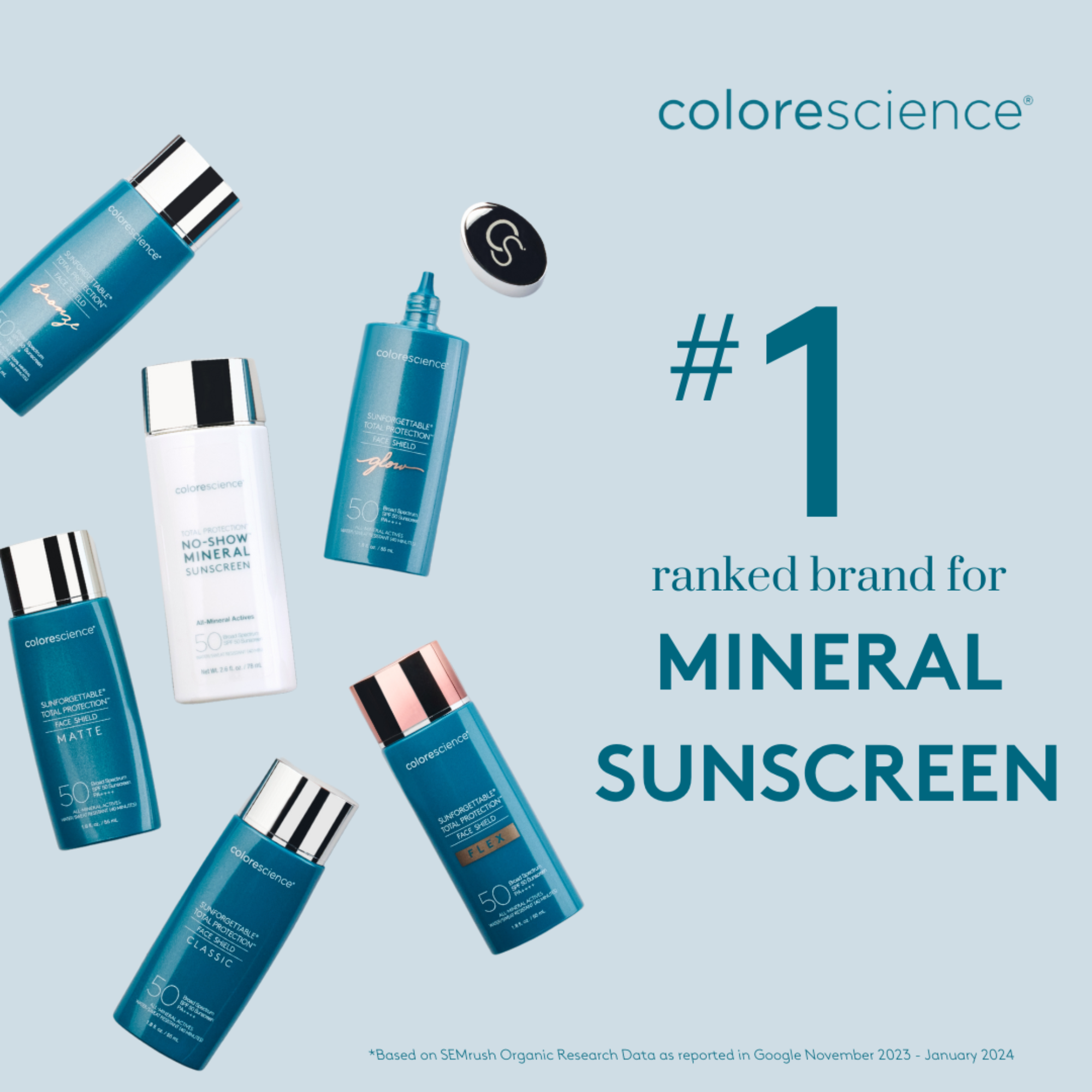 Total Protection® No-Show™ Mineral Sunscreen SPF 50 - MariposaSkincare.com