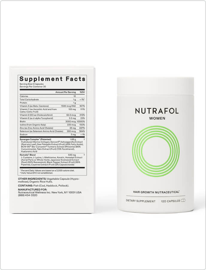 WOMEN Hair Growth Supplements, 3 MONTH SUPPLY, For Women 18-44 Years Old, Dermatologist Recommended - MariposaSkincare.com